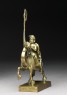 Toy soldier with camel and matchlock (side)