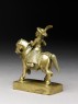 Toy soldier with horse and sabre (side)