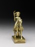 Toy soldier with horse and sabre (side)