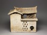 Burial model of a house (oblique)