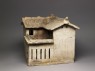 Burial model of a house (oblique)