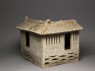 Burial model of a house (oblique)