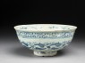 Bowl with foliate decoration (oblique)