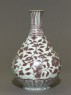 Vase with floral decoration (side)