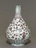 Vase with floral decoration (side)