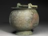 Bucket inscribed with good wishes and zodiacal signs (side)