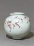 Jar with floral sprays (side)