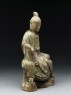 Seated figure of a bodhisattva (side)