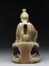 Seated figure of a bodhisattva (back)