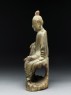 Seated figure of a bodhisattva (side)