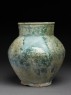 Storage jar with iridescent glaze (side)