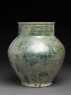 Storage jar with iridescent glaze (side)