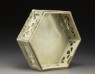 Hexagonal box with cherry blossoms (inside)