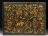 Writing cabinet decorated with hunting scenes (top)