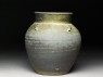 Brown glazed jar (side)