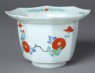 Tall bowl with chrysanthemum sprays (front)