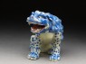 Figure of a shishi, or lion dog (side)