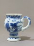 Mustard pot of Delft form (side)