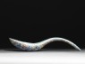 Porcelain spoon depicting Shou Lao, the god of longevity (side)