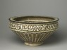 Bowl with lotuses and leaves (oblique)