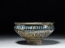 Bowl with flying phoenix and vegetal decoration (side)