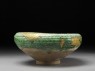 Bowl with vegetal decoration (side)