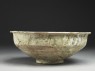 Bowl with incised radial decoration (side)