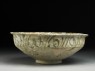 Bowl with incised radial decoration (side)