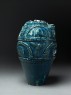 Jug with floral and geometric decoration (side)