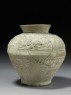 Water jar with geometric and calligraphic decoration (side)