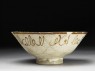 Bowl with human-faced sun (side)