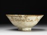 Bowl with human-faced sun (side)