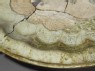 Dish with a rider (detail, before conservation)