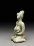 Greenware figure of mother and child (side)