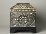 Casket with geometric and foliate decoration (side)