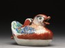 Water-dropper in the form of a mandarin duck (side)