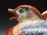 Water-dropper in the form of a mandarin duck (detail)