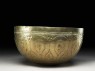 Bowl with drop-shaped and circular patterns (side)