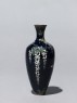 Baluster vase with wisteria and birds (side)