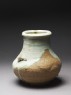 Globular vase with a shrimp (oblique)