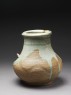 Globular vase with a shrimp (oblique)