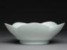 Lobed bowl with butterflies (side)