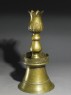 Candlestick with candleholder in the form of a tulip (oblique)