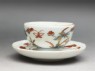 Miniature cup with flowers and butterflies (oblique, with EA1991.52.a)