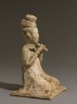 Figure of a flautist (oblique)