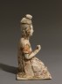 Seated figure of a lady holding a cup (oblique)