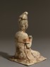 Seated figure of a lady holding a cup (oblique)