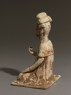 Seated figure of a lady holding a cup (oblique)