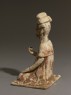 Seated figure of a lady holding a cup (oblique)