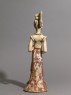 Standing figure of a lady (back)